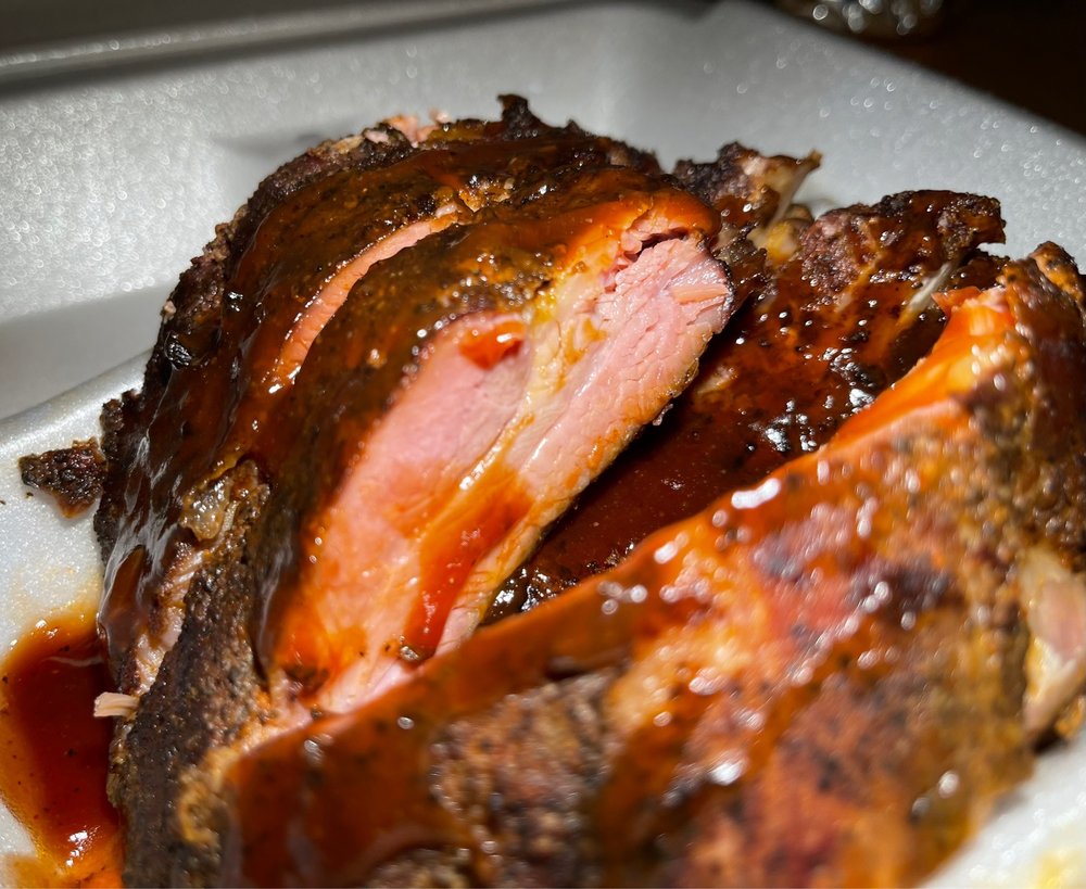 Food from The Pig Rig BBQ