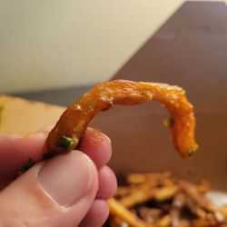 The Red Pickle - Very soft fry. Crispy would have been so much better.