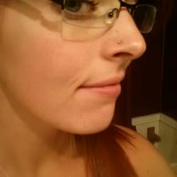 Lucky Devil Tattoo Art Studio - Nose pierced by tommy he was calm and never got upset at me for being a baby. He was very quick and had no issues answering my questions