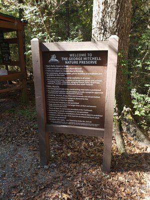 George Mitchell Nature Preserve by null
