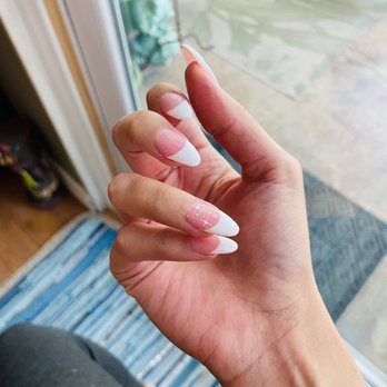Pro Top Nails - Full set almond shape - Nail Salons Near Me - Anaheim, California Pro Top Nails - Full set almond shape - Nail Salons Near Me - Anaheim, California