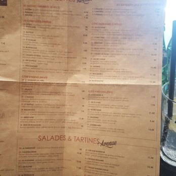 Crêpe Avenue - Menu 2 - Creperies Near Me - Paris, 75 Crêpe Avenue - Menu 2 - Creperies Near Me - Paris, 75