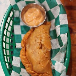 Argentina, sausage and egg empanada Argentina, sausage and egg empanada