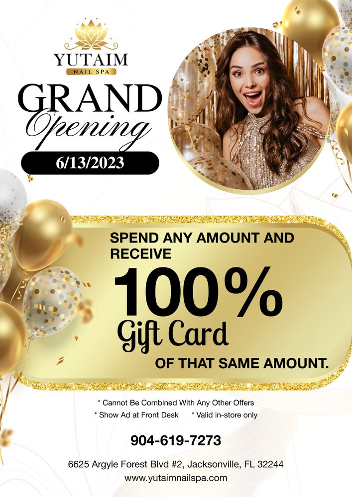 YUTAIM NAIL SPA 11 Photos 6625 Argyle Forest Blvd, Jacksonville, Florida Nail Salons