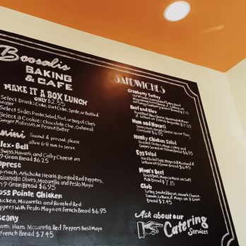 Boosalis Baking and Cafe - Menu - Bakeries Near Me - Dayton, Ohio
