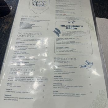 Sweet Maple - Menu - Breakfast & Brunch Near Me - Cupertino, California