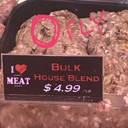 Flies in the meat. Absolutely foul.