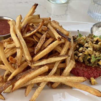 The Coronado - Beet & Quinoa Burger, minus the bun - Cocktail Bars Near Me - Phoenix, Arizona The Coronado - Beet & Quinoa Burger, minus the bun - Cocktail Bars Near Me - Phoenix, Arizona