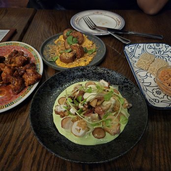 Kore - Kpop  chicken, plantains, braised octopus and crispy tuna. - Asian Fusion Near Me - Nashville, Tennessee