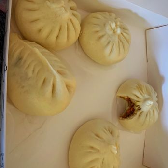 BunBao - Golden Tofu Curry Bao Egg & Chive Bao  Bok Choy & Shiitake Bao  9 pieces in a box. - Food Delivery Services Near Me - Fremont, California