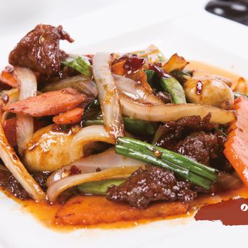 China Wok - a plate of food with meat and vegetables - Chinese Near Me - Lagrangeville, New York China Wok - a plate of food with meat and vegetables - Chinese Near Me - Lagrangeville, New York