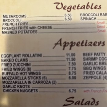Brooklyn Pizza II - As well as the price of wings being 7.75 based on a menu placed with my order last week. And I received 6 wings not 8 as noted! - Pizza Near Me - Brooklyn, New York