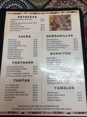 Menu photo 3 Hugo's Cocina San Diego, CA Menu photo 3 Hugo's Cocina San Diego, CA