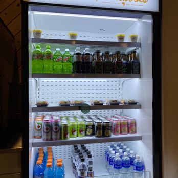 Pokeworks - a display of drinks and beverages - Hawaiian Near Me - Brookfield, Wisconsin