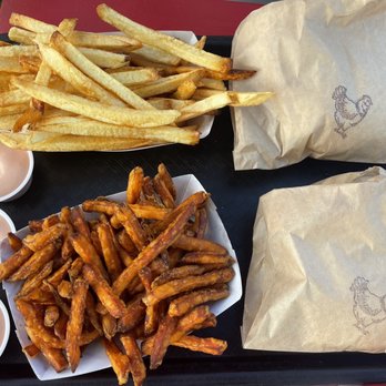 Cluffs CarHop Cafe - Fresh fries and sweet potato fries were amazing!! - American Near Me - Fillmore, Utah Cluffs CarHop Cafe - Fresh fries and sweet potato fries were amazing!! - American Near Me - Fillmore, Utah