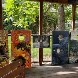 Chautauqua General Store - Some of the game art available to play or purchase