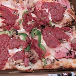 Shields ham, pepperoni,green pepper mushrooms and onion,small buy one get one Shields ham, pepperoni,green pepper mushrooms and onion,small buy one get one