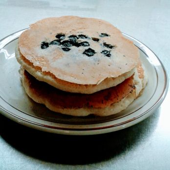 Clock Restaurant - Blueberry pancakes, yum. - Breakfast & Brunch Near Me - Gainesville, Florida