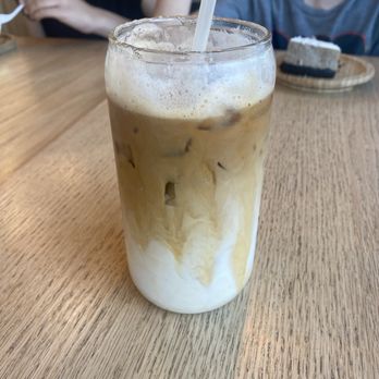 Qamaria Coffee - Qamaria iced latte - Coffee & Tea Near Me - Fullerton, California