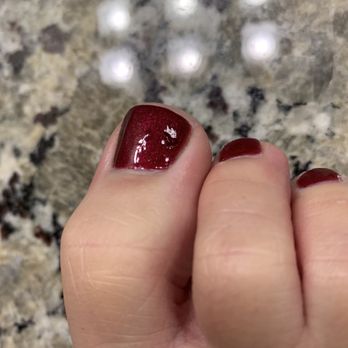 Nails 19 - What are those ridges? I could have done better myself - Nail Salons Near Me - Roseville, California Nails 19 - What are those ridges? I could have done better myself - Nail Salons Near Me - Roseville, California