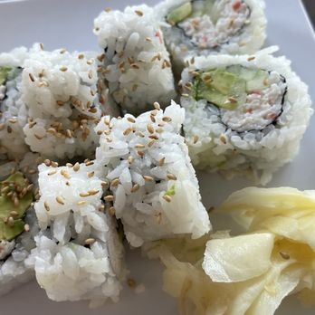 Sushi YaYa - a plate of sushi rolls - Sushi Bars Near Me - Arvada, Colorado