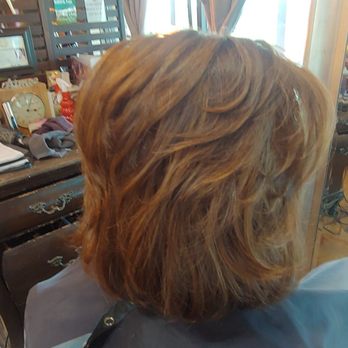 Fonz Salon - Beautiful Margie fresh color and highlights done by Aimee Villarreal - Hair Salons Near Me - San Antonio, Texas Fonz Salon - Beautiful Margie fresh color and highlights done by Aimee Villarreal - Hair Salons Near Me - San Antonio, Texas