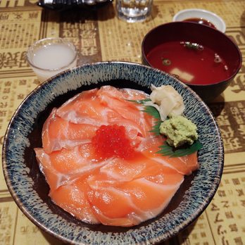 Yuchan Shokudo - Ikura salmon donburi - Ramen Near Me - Davis, California Yuchan Shokudo - Ikura salmon donburi - Ramen Near Me - Davis, California