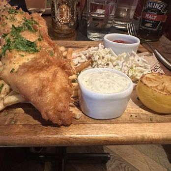 The Dearborn - The Fish and Chips beat Bobby Flay! - New American Near Me - Chicago, Illinois