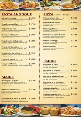 Menu photo 2 Caffe Amici Sydney, NSW Menu photo 2 Caffe Amici Sydney, NSW