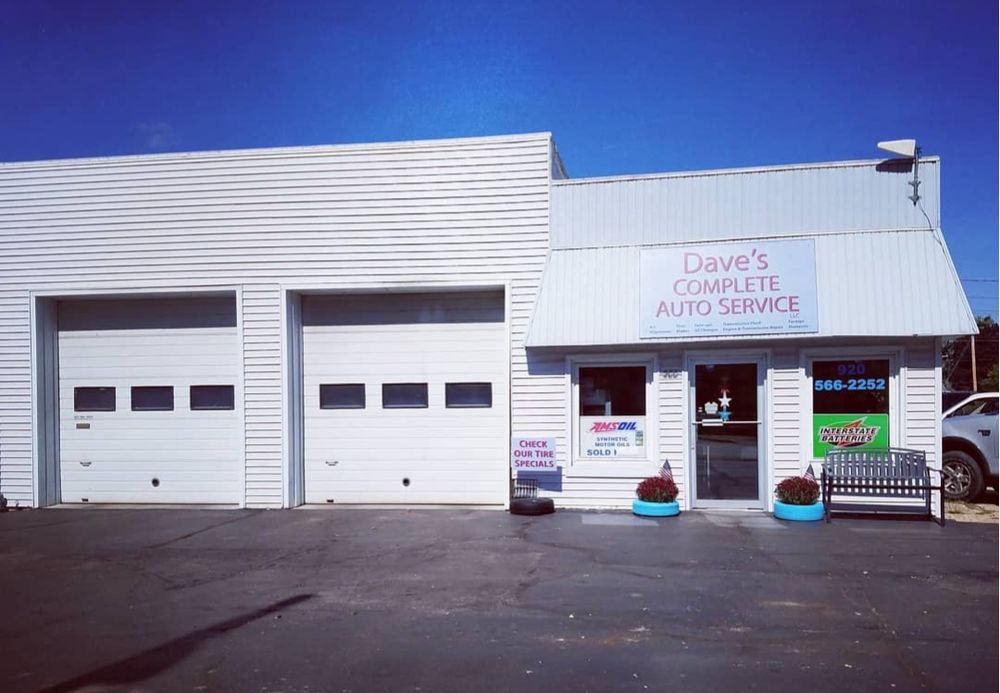 DAVE’S COMPLETE AUTO SERVICE Updated June 2024 200 W Bannerman Ave, Redgranite, Wisconsin