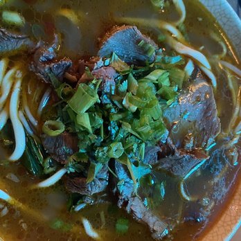 Dumpling The Noodle - Spicy Sour Beef Lamen Soup - Noodles Near Me - Seattle, Washington