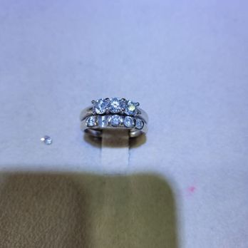 Legendary Diamonds - My ring before with the missing stone - Jewelry Near Me - Fullerton, California Legendary Diamonds - My ring before with the missing stone - Jewelry Near Me - Fullerton, California