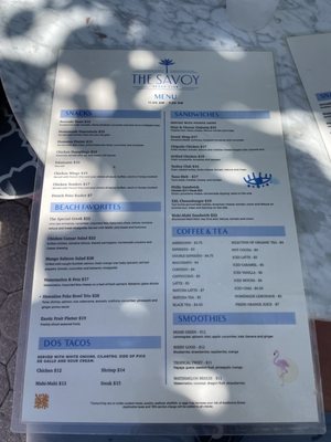 Menu photo 1 Sandbar By Georgios Miami Beach, FL Menu photo 1 Sandbar By Georgios Miami Beach, FL