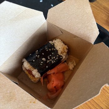 The Shore OC - The saddest musubi there ever was - Hawaiian Near Me - San Juan Capistrano, California