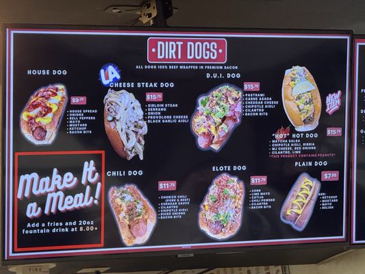 Menu photo 4 Dirt Dog Las Vegas, NV Menu photo 4 Dirt Dog Las Vegas, NV