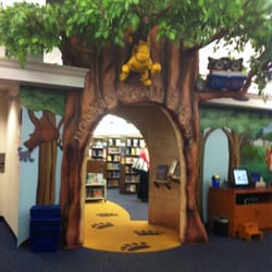 Worthington Libraries: Old Worthington Library - "Bookingham Forest", children's area