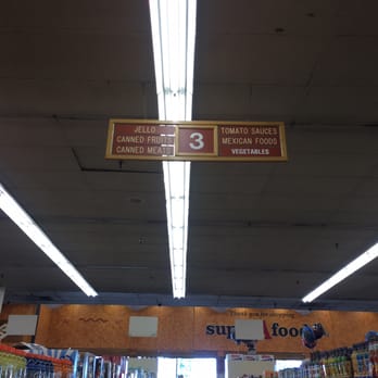 Super A Foods - I never realized jello was important enough to get at the top of the aisle sign... - Grocery Near Me - Bell Gardens, California