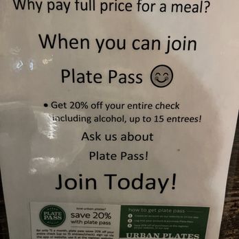 Urban Plates - Plate pass - New American Near Me - San Diego, California Urban Plates - Plate pass - New American Near Me - San Diego, California