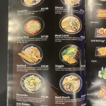 TDLLO Ramen & Sushi - Ramen page in menu - Ramen Near Me - Wake Forest, North Carolina TDLLO Ramen & Sushi - Ramen page in menu - Ramen Near Me - Wake Forest, North Carolina