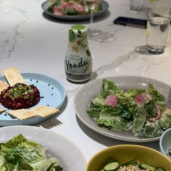Yondu Culinary Studio - Ginger noodles, beet tartar and tahini ceaser. - Cooking Schools Near Me - New York, New York Yondu Culinary Studio - Ginger noodles, beet tartar and tahini ceaser. - Cooking Schools Near Me - New York, New York