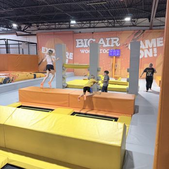 Big Air - Timed obstacle course - Trampoline Parks Near Me - Woodstock, Georgia Big Air - Timed obstacle course - Trampoline Parks Near Me - Woodstock, Georgia