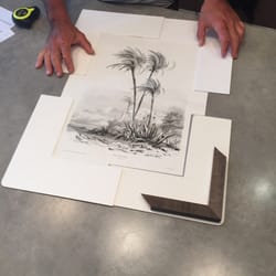Harrison Pictures & Framing - The process