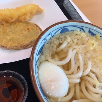 Marugame Udon - Kake Udon, Squid Tempura, Sweet Potato Tempua - Japanese Near Me - Berkeley, California Marugame Udon - Kake Udon, Squid Tempura, Sweet Potato Tempua - Japanese Near Me - Berkeley, California