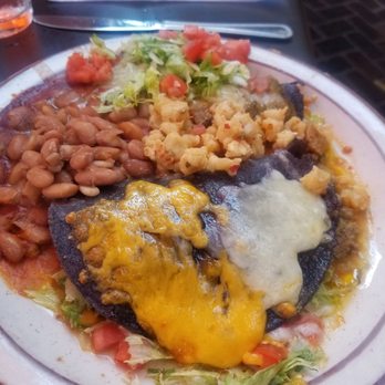 The Shed - Taco and Enchilada Combo Christmas Style - New Mexican Cuisine Near Me - Santa Fe, New Mexico