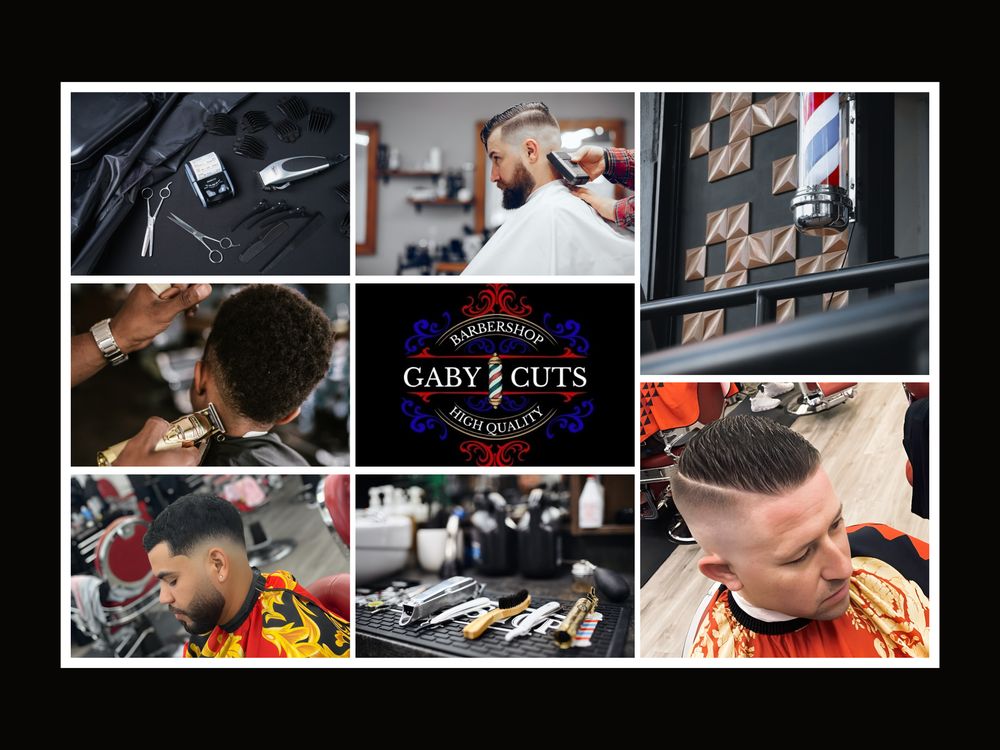 Gaby Cuts Barbershop Logo