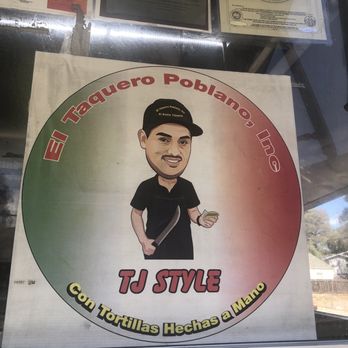 El Taquero Poblano - Taco truck logo - Tacos Near Me - Hayward, California