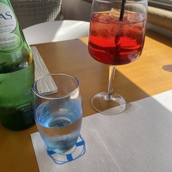 Restaurante BÓia Bar - Very generous pours on the cocktail ( Campari)... - Portuguese Near Me