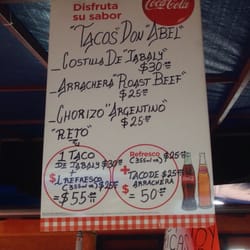 Asados Don Abel - Estos sí tienen precio