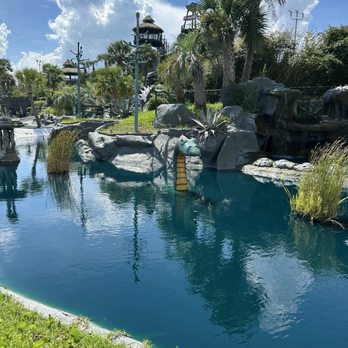 Mt. Atlanticus Minotaur Golf - Minotaur side - Mini Golf Near Me - Myrtle Beach, South Carolina