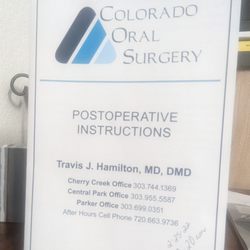 Colorado Oral Surgery - Central Park - Post-op instructions booklet